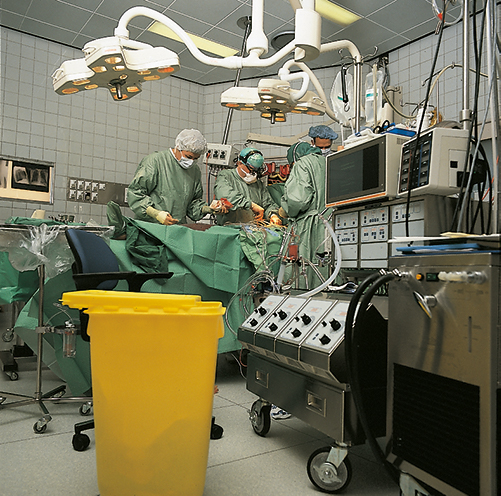 types of hazardous waste in hospital